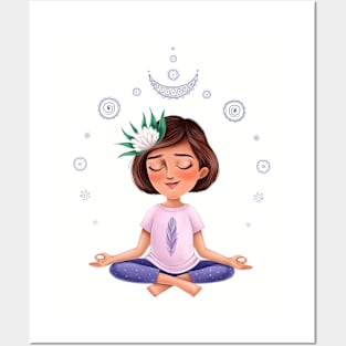 yoga Posters and Art